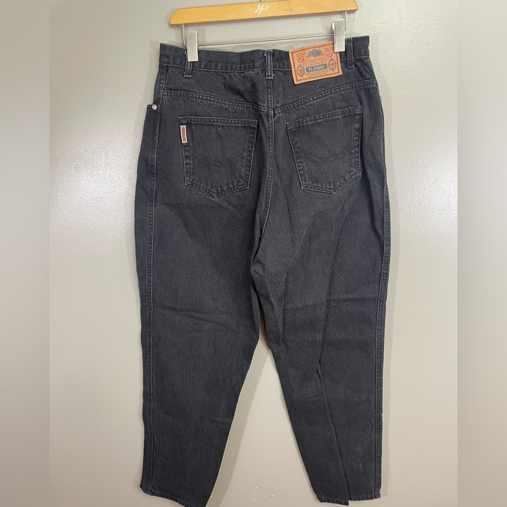 Vintage Gitano Black Jeans womens 18W 32
Stone Wash mom denim